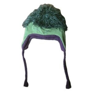 Marvel Kids Avengers Assemble Fleece Incredible Hulk Laplander Hat Winter Beanie